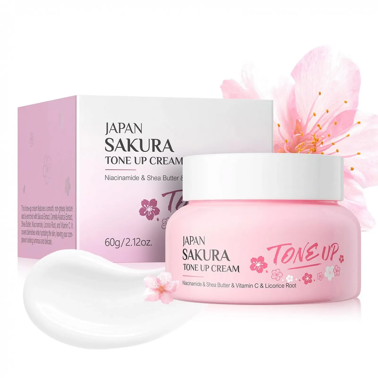 Крем для обличчя Sakura Essence EONFAVE Зволожувальний Проти зморщок Денний та нічний 50 мл, фото №1 Крем для обличчя Sakura Essence EONFAVE Зволожувальний Проти зморщок Денний та нічний 50 мл, фото №1
