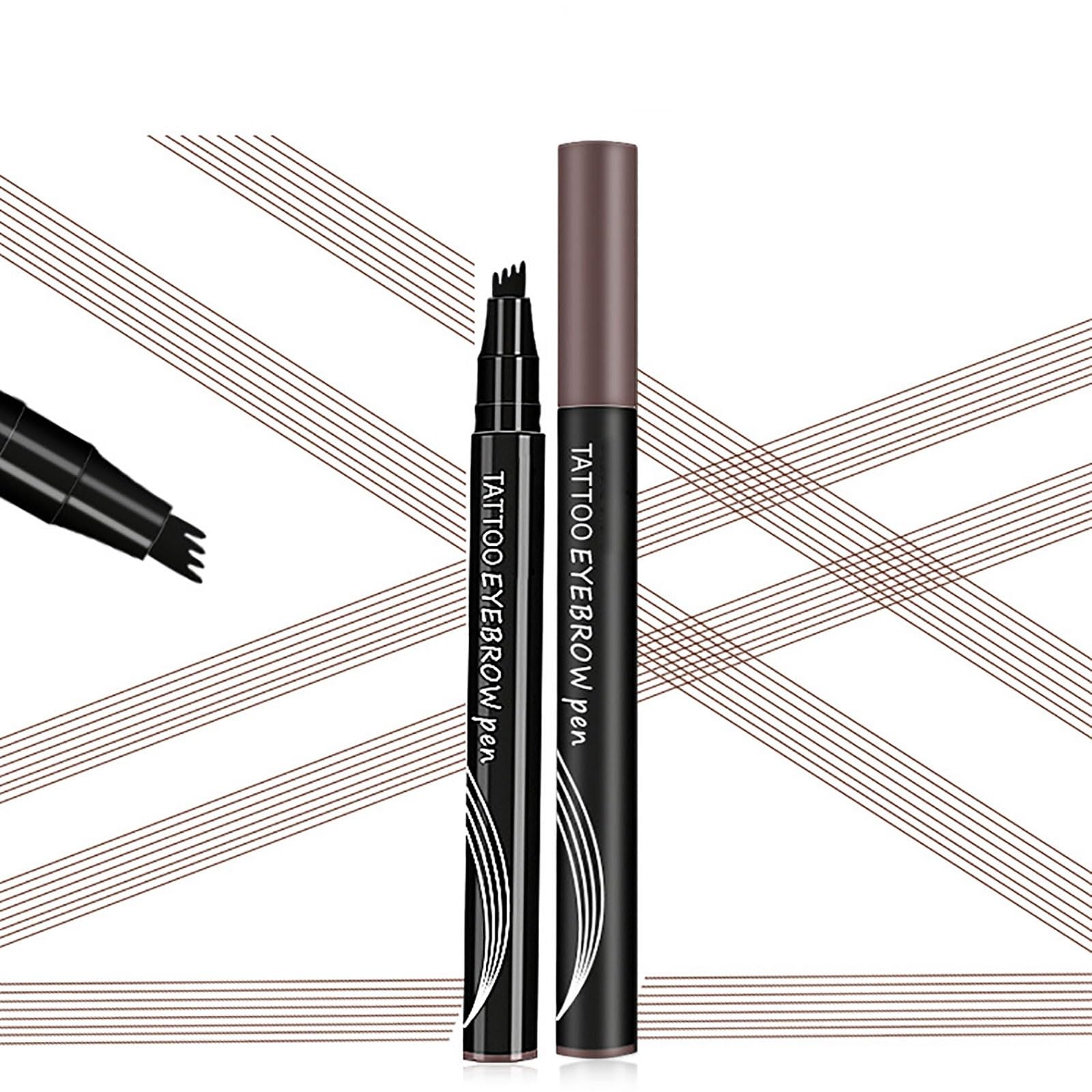 Олівець Microblading рідкий Micro 4-Spitze Brow Pen водостійкий природний, фото №7