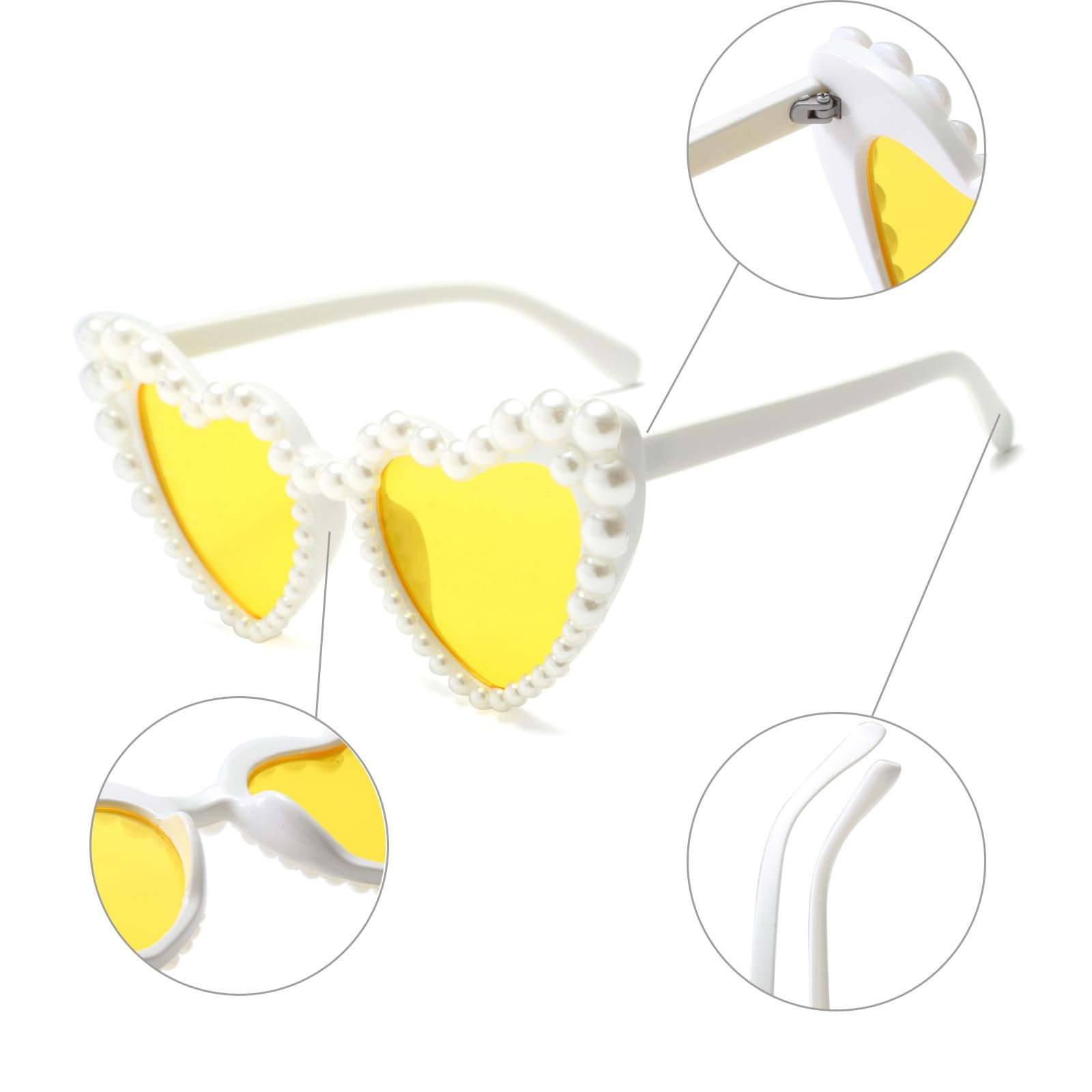 Сонцезахисні окуляри Серце Long Keeper Ретро Перламутрові, фото №3 Сонцезахисні окуляри Серце Long Keeper Ретро Перламутрові, фото №3