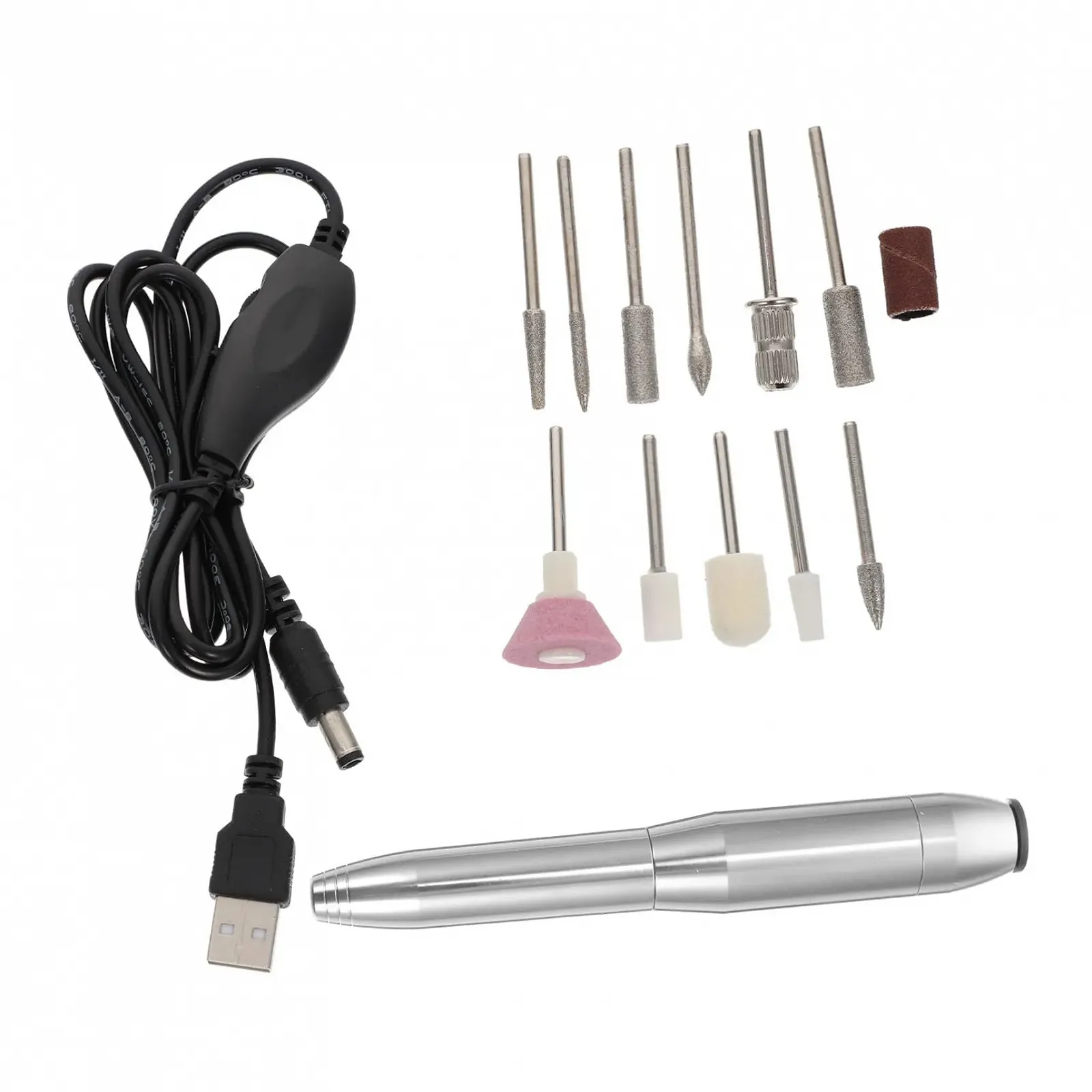 Електричний набір для манікюру WRITWAA 1Satz Kreativer USB, портативний, фото №1