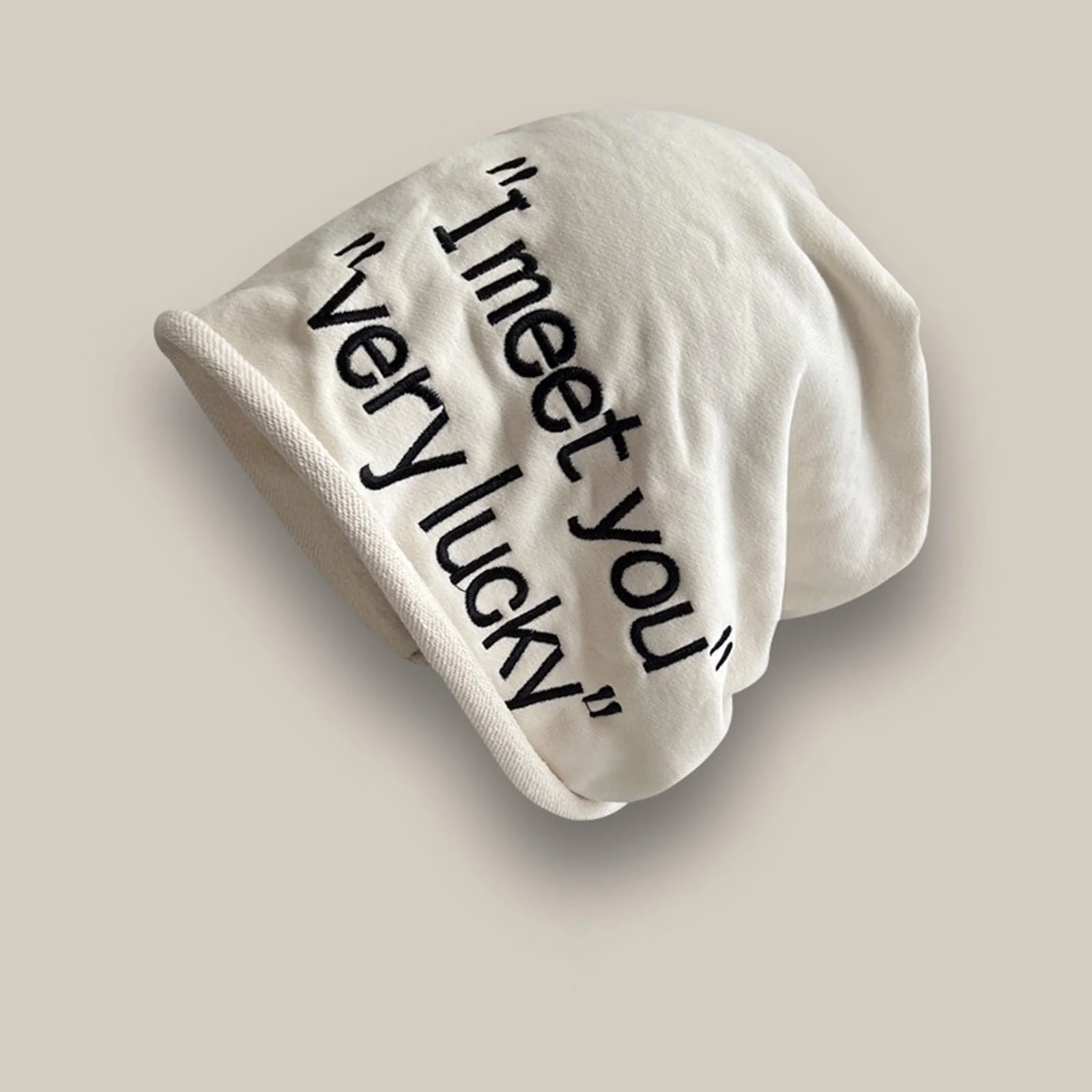 Вязаная шапка Ldabrye с вышивкой для девочек, фото №3 Вязаная шапка Ldabrye с вышивкой для девочек, фото №3