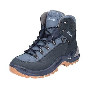 Черевики Женские Lowa Renegade Warm GTX Mid Navy Ice Blue - Фото 1