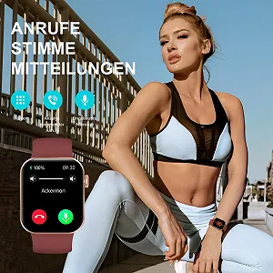 Смарт-часы 1.85 Inch HD Дисплей с функцией телефона, 140+ спортивных режимов synthetic.ua - Фото 1