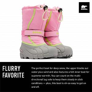 Ботинки Sorel Flurry детские synthetic.ua - Фото 1