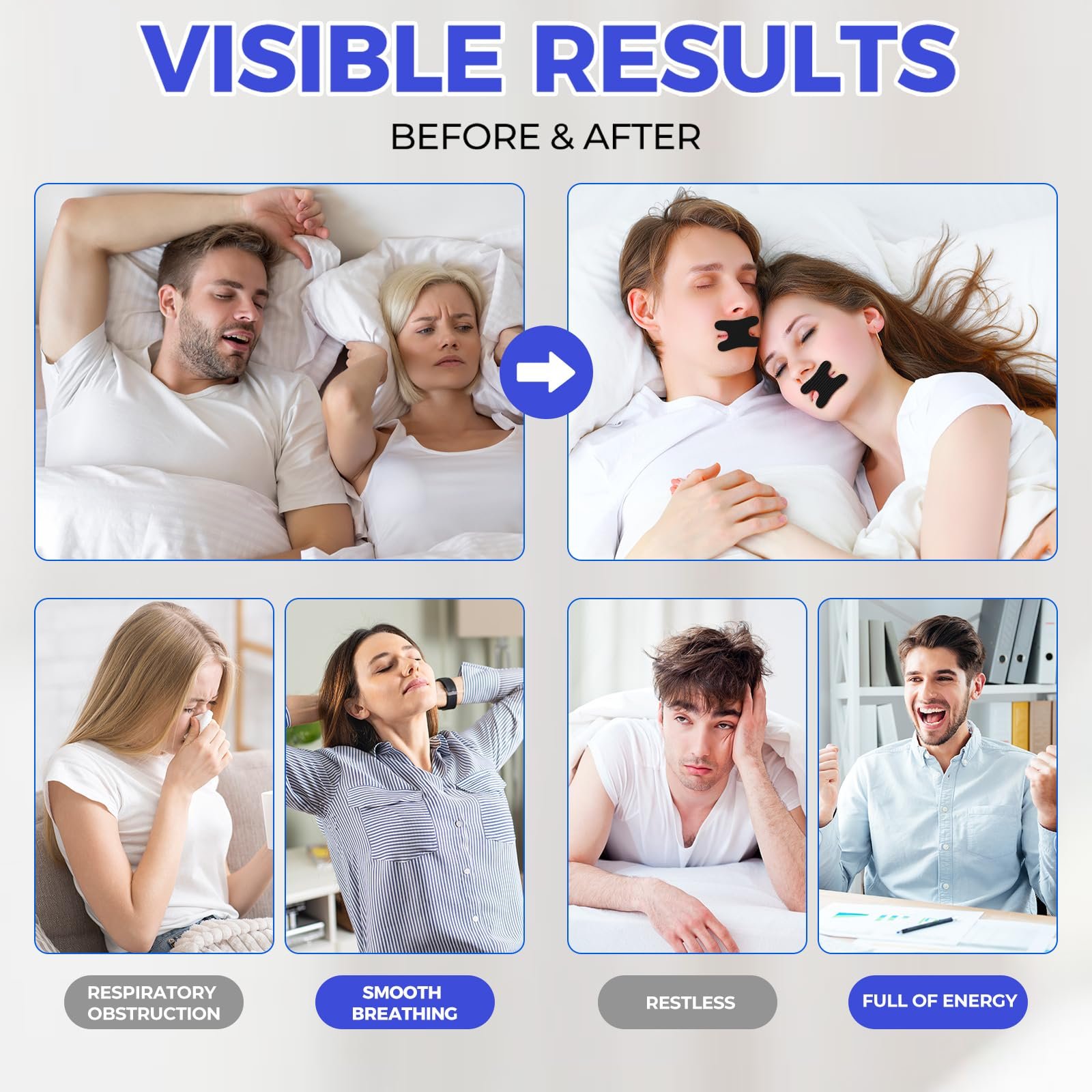 Полоски для рта эластичные Pickstar для сна против храпа, 50 шт, фото №7 Полоски для рта эластичные Pickstar для сна против храпа, 50 шт, фото №7