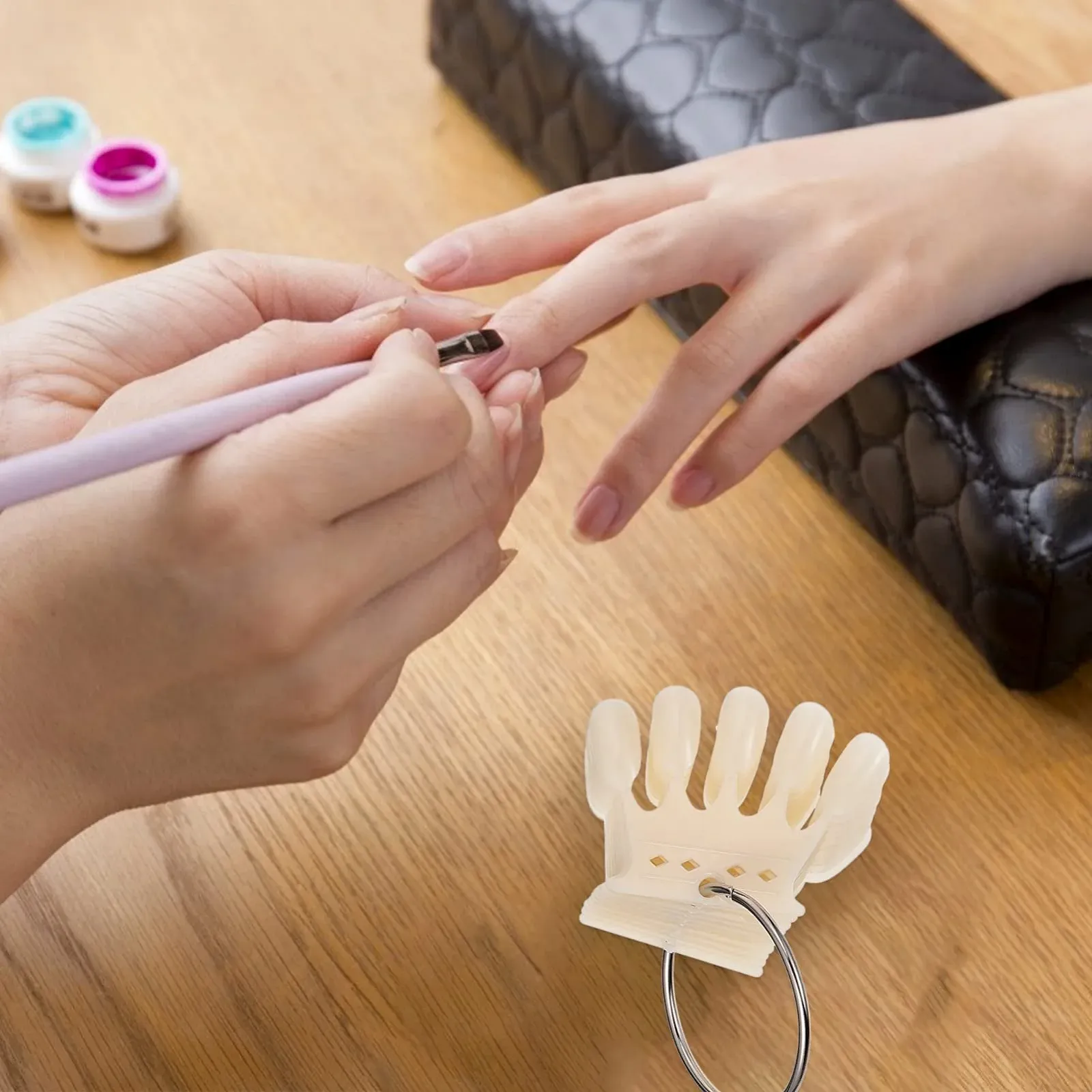 Маникюрные Дисплей-пластины Healvian Crown-design 5 шт., фото №3