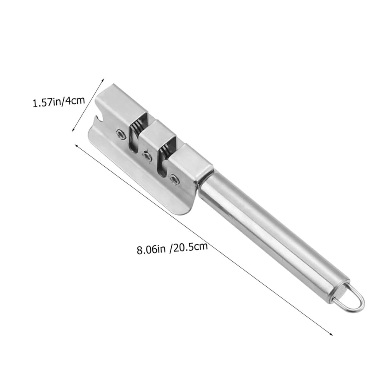 Точило для ножів Toyvian з нержавіючої сталі з круглою ручкою ергономічна, фото №2