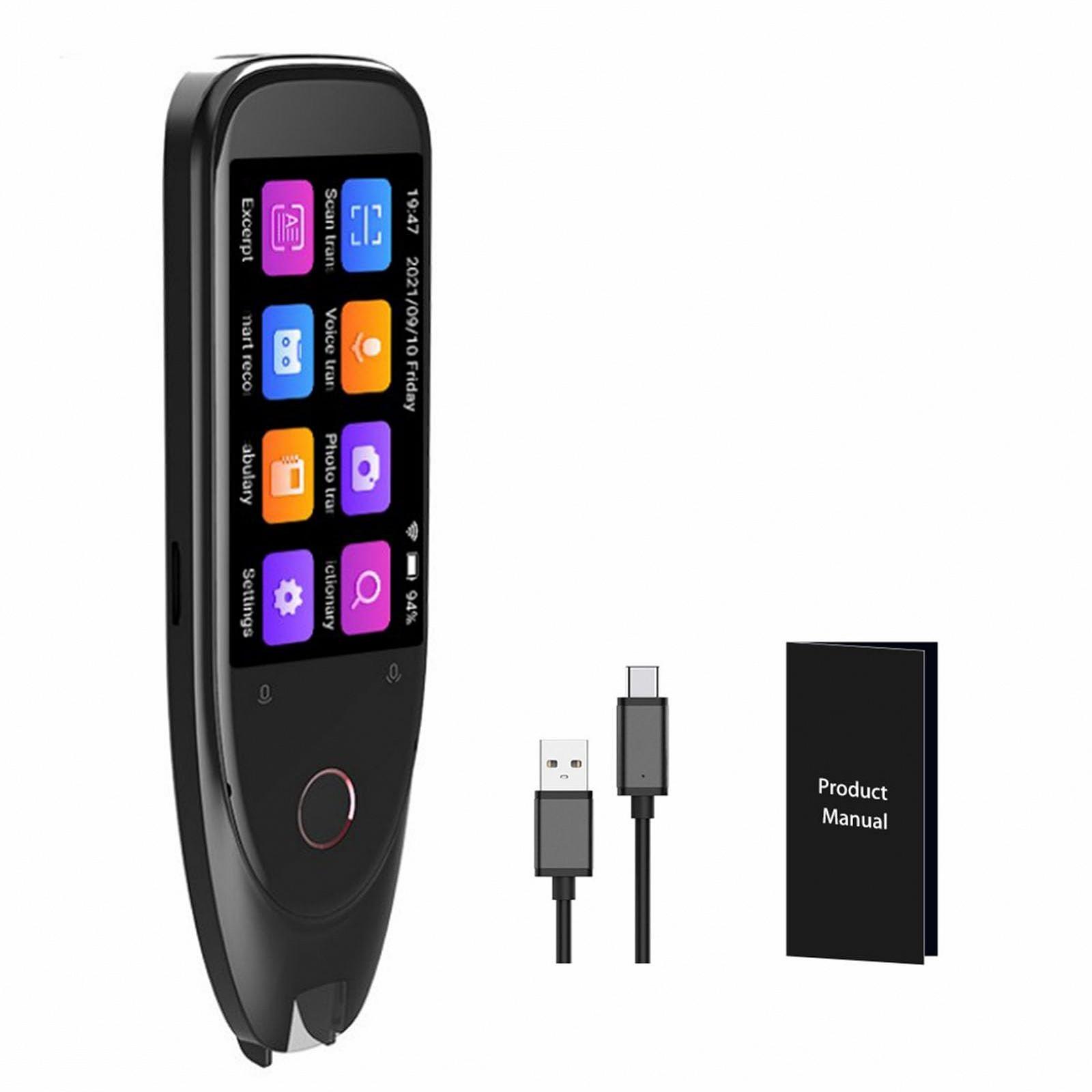 Ручка для сканування і перекладу Cryfokt Потужна з подвійним мікрофоном шумозаглушення Портативний голосовий перекладач для використання в офісі, класі та бібліотеці, фото №5 Ручка для сканування і перекладу Cryfokt Потужна з подвійним мікрофоном шумозаглушення Портативний голосовий перекладач для використання в офісі, класі та бібліотеці, фото №5