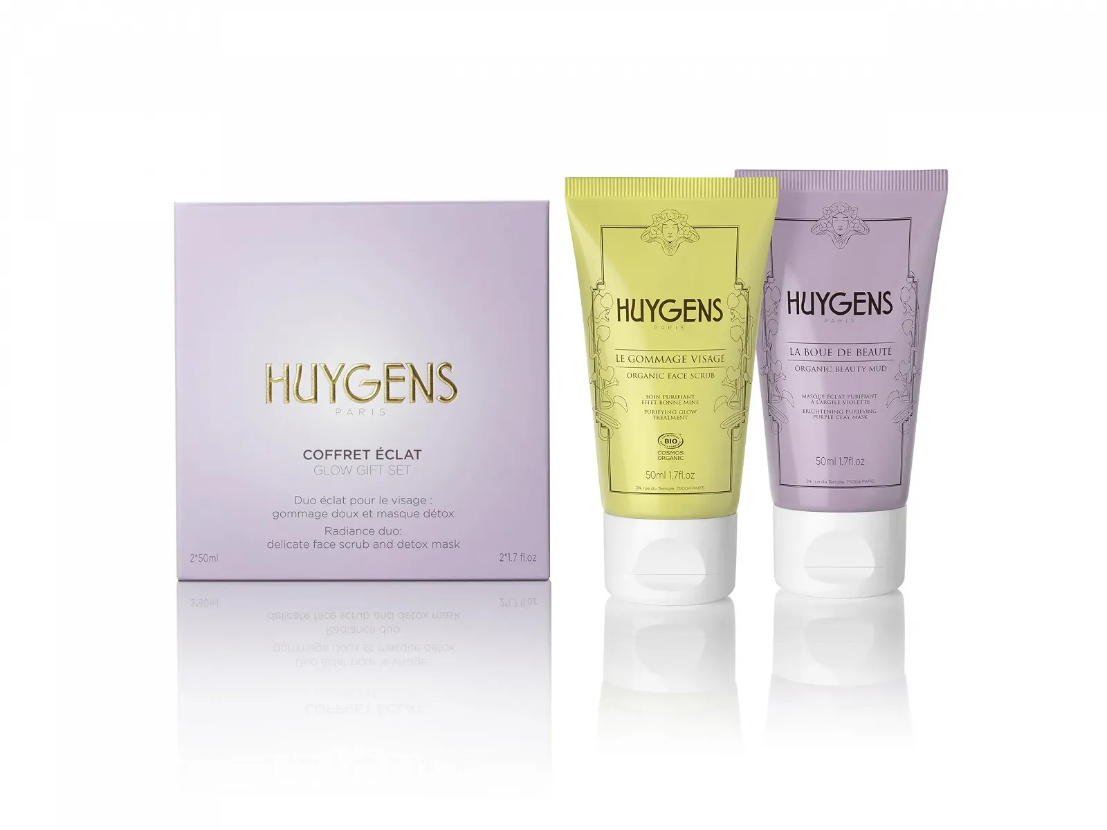 Набір для догляду за обличчям Le Coffret Eclat: Скраб для обличчя 50 мл & Детокс, фото №1