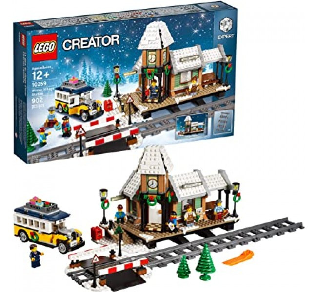 Конструктор LEGO Creator Зимняя железнодорожная станция 10259, фото №1