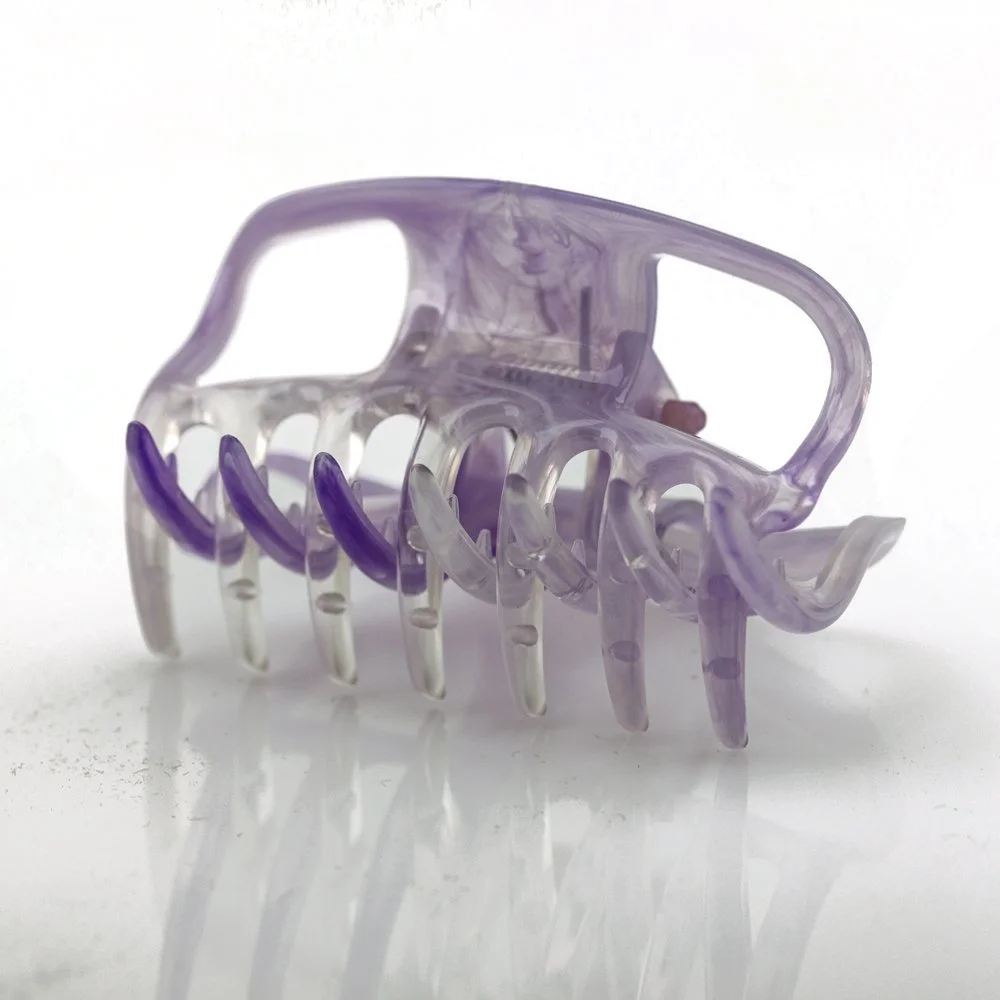 Заколки для волосся 6 см фиолетовые (2 шт.), фото №4 Заколки для волосся 6 см фиолетовые (2 шт.), фото №4