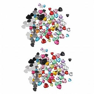 Украшения для маникюра Beavorty, разные цвета, сердце, украшения для ногтей, аксессуары для ногтей для креативного дизайна ногтей и особых случаев - Фото 1