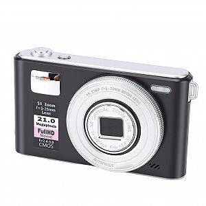 Купить Цифровой компактный фотоаппарат 4K 64MP 5x Zoom 3" Touch Черный - Фото 1 Цифровой компактный фотоаппарат 4K 64MP 5x Zoom 3" Touch Черный - Фото 1