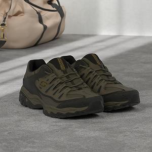 Кросівки Skechers Sport Afterburn чоловічі Memory Foam на шнурках synthetic.ua - Фото 1