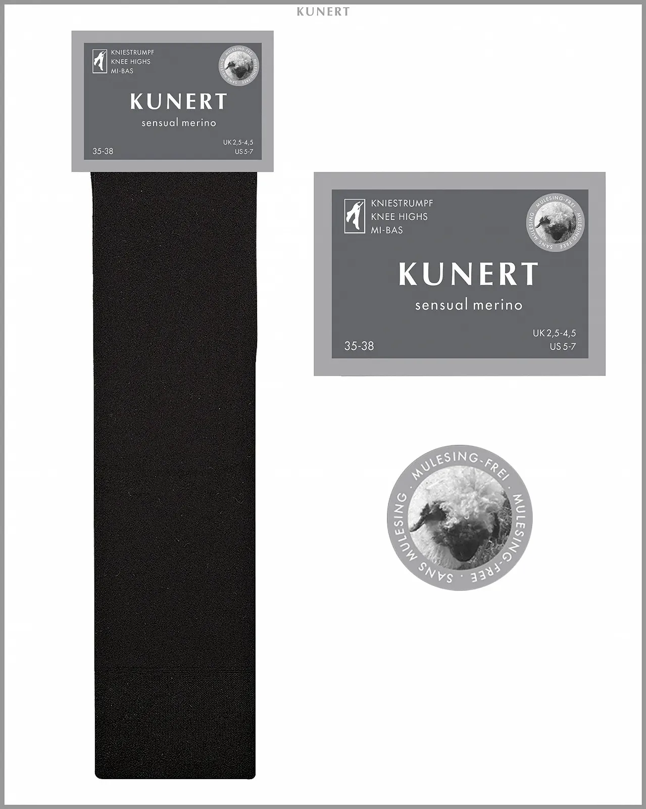 Гольфы KUNERT Sensual Женские Merino Breathable 150 Den, фото №4