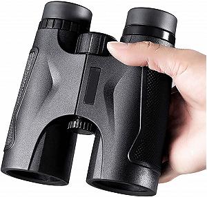 Бінокль 10 x 42 для дорослих і дітей водонепроникний з BAK152 Prism FMC Optics компактний з нічним баченням в умовах слабкого освітлення - Фото 1