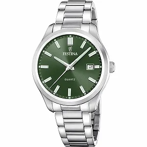 Чоловічий годинник Festina Classic Steel F20736/4 - Фото 1