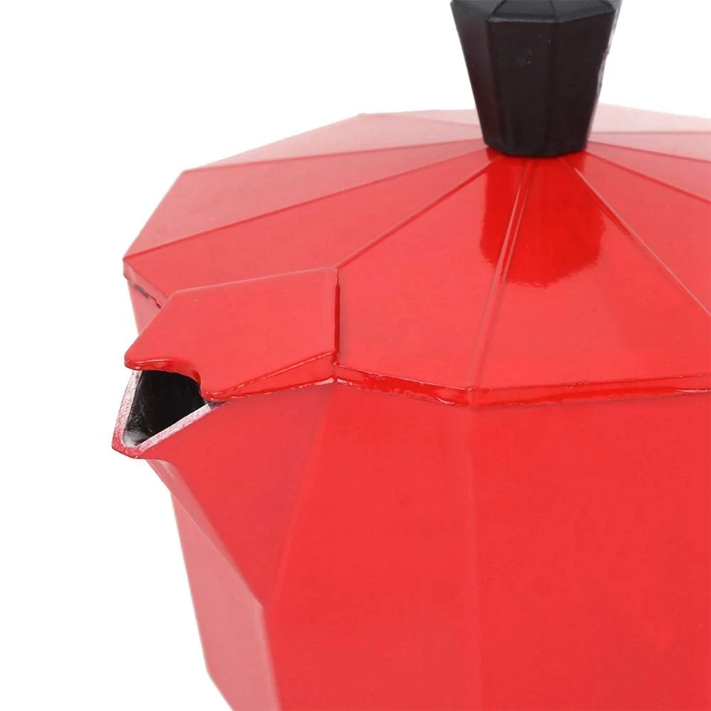 Кавник Мока 6 чашок Класична італійська алюмінієва кавоварка з ручкою, захищена від опіків, 300 мл, фото №8 Кавник Мока 6 чашок Класична італійська алюмінієва кавоварка з ручкою, захищена від опіків, 300 мл, фото №8