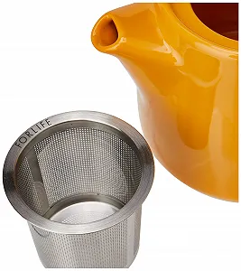 Чайник-заварник Forlife Stump 400 мл (Mandarin) synthetic.ua - Фото 1