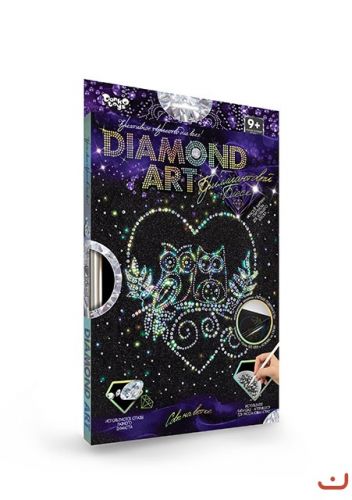 Набор для креативного творчества DIAMOND ART Совушки [tsi101236-TSI], фото №1