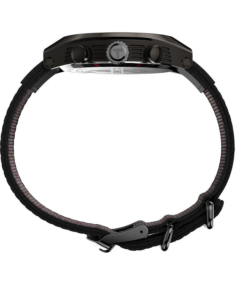 Мужские часы-хронограф Timex Legacy Tonneau Chrono, черные, Винтажный стиль, фото №2 Мужские часы-хронограф Timex Legacy Tonneau Chrono, черные, Винтажный стиль, фото №2