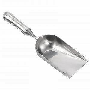 Лопата совковая садовый PATIKIL 34.3 см, лопата квадратная из нержавеющей стали, серебристый - Фото 1