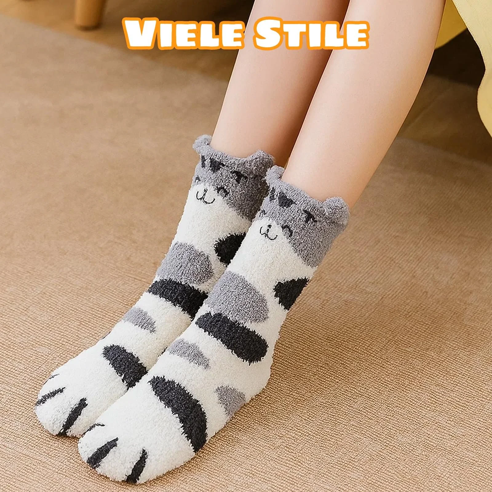 Носки с котами (5 пар), фото №4