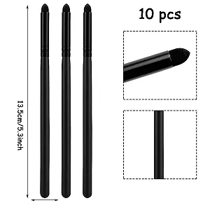 Пензлі для підводки Auswalar 10-teiliger професійний чорний synthetic.ua - Фото 1