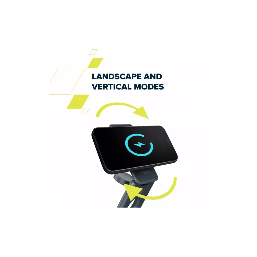 Зарядное устройство Canyon Foldable wireless charger 15W 3in1 Metal (CNS-WCS309M), фото №10 Зарядное устройство Canyon Foldable wireless charger 15W 3in1 Metal (CNS-WCS309M), фото №10