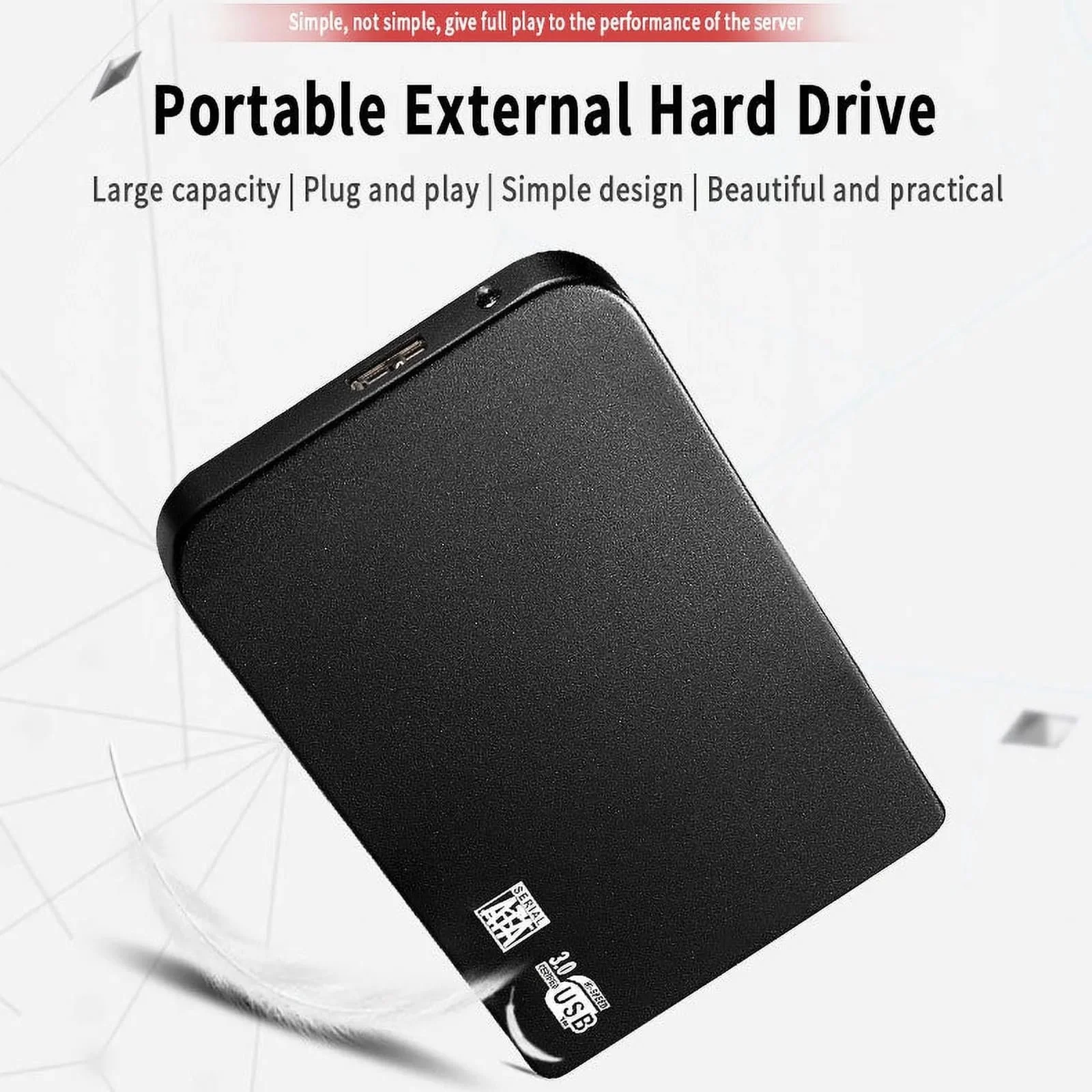 Внешний SSD 4 ТБ USB 3.0 Ultra Slim 2.5 дюйма (C), фото №4