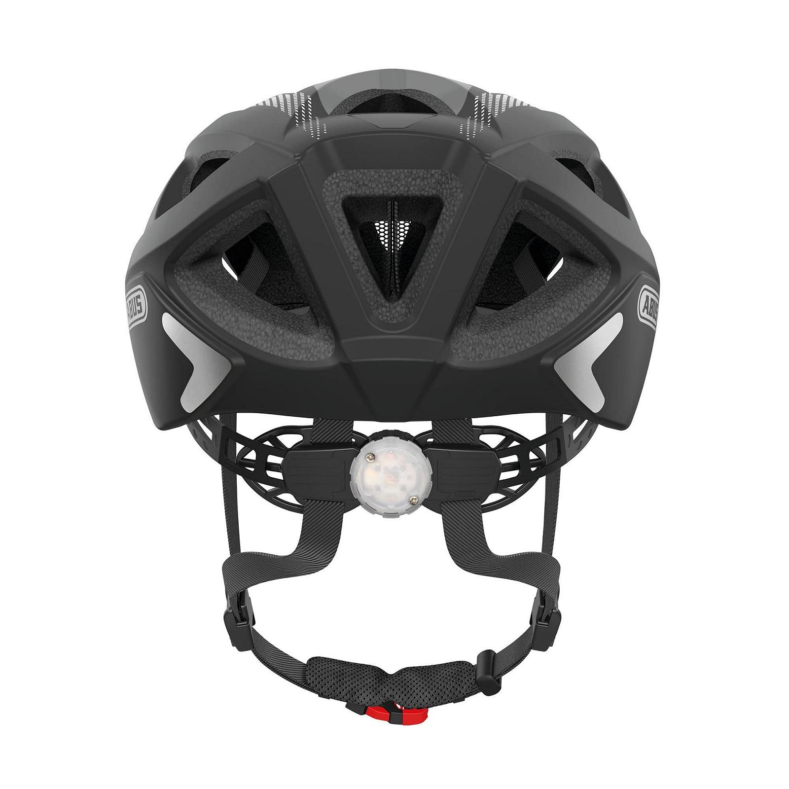 Шлем ABUS Aduro 2.0 Городской Велосипедный с Подсветкой L 58-62 см Race Black, фото №3