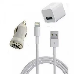 Зарядное устройство PowerPlant Lightning (iPhone 5) (3 в 1) (DV00DV5041) - Фото 1