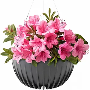 Підвісний кошик KONZEPT 30 см пластик Антрацит - Фото 1