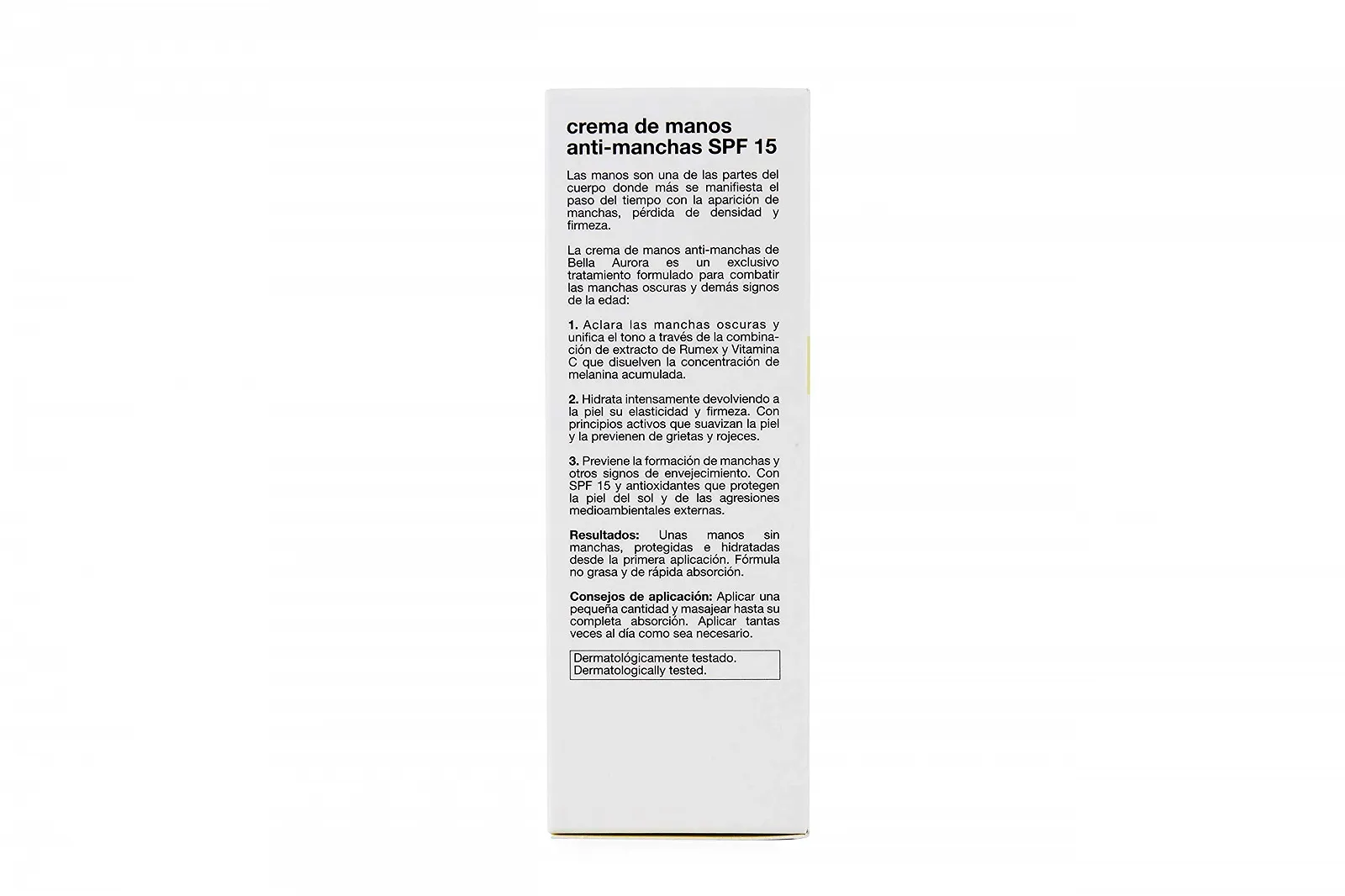 Крем Bella Aurora M7 для рук проти пігментних плям SPF15 75 мл – Унісекс, фото №4