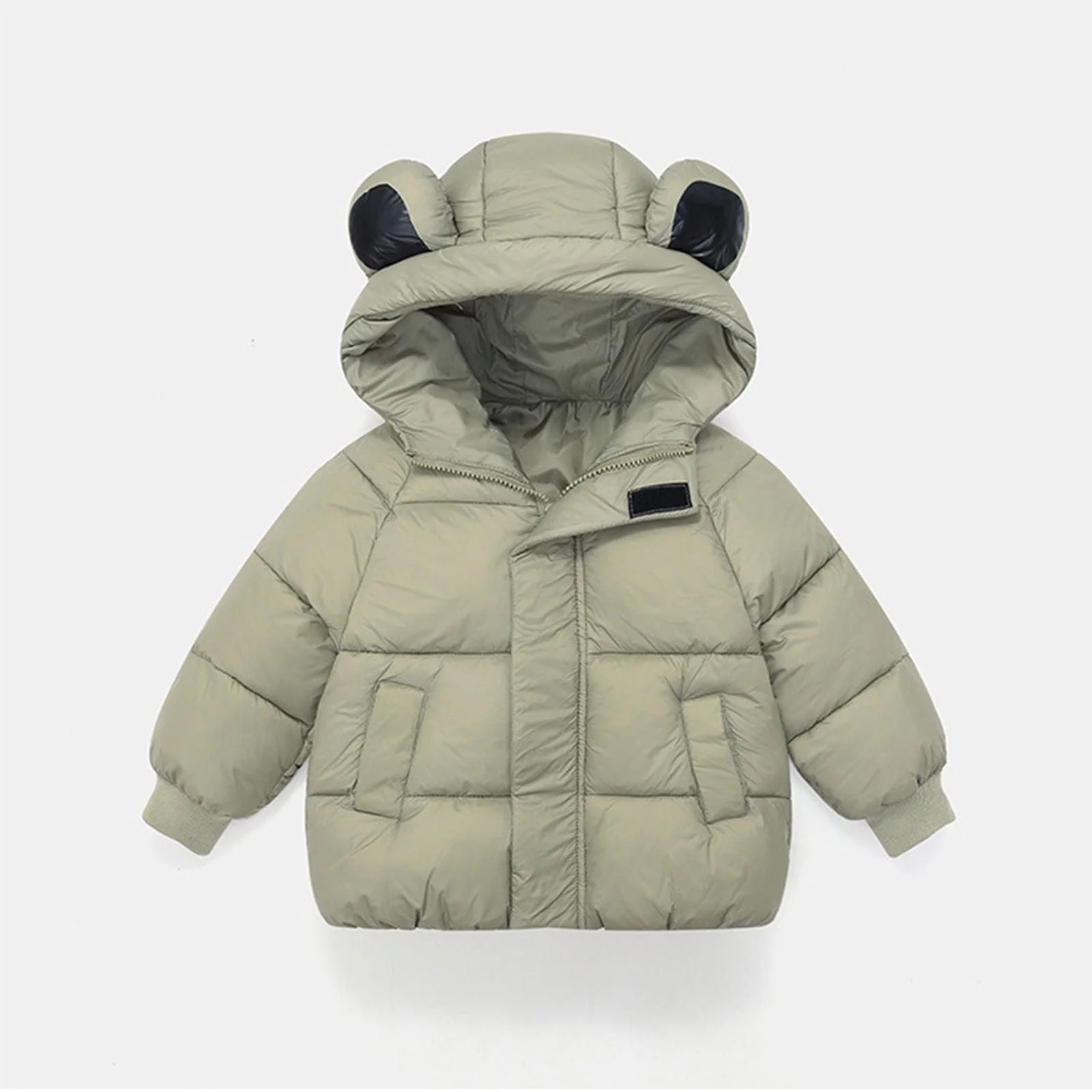 Зимова куртка для дівчат, повсякденна пухова куртка, фото №3