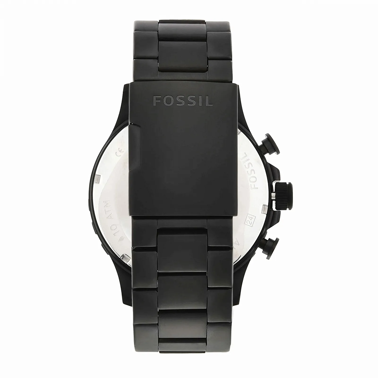 Ремінець шкіряний Fossil чоловічий з коричневою пряжкою, фото №7