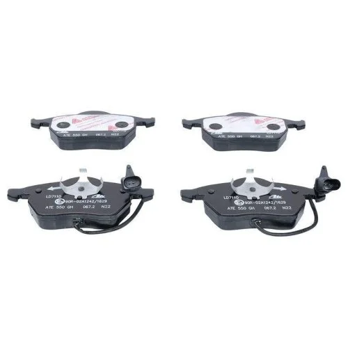 Комплект гальмівних колодок, дискові гальма ATE Ceramic 13.0470-7110.2 для SEAT SKODA VAG, фото №2 Комплект гальмівних колодок, дискові гальма ATE Ceramic 13.0470-7110.2 для SEAT SKODA VAG, фото №2