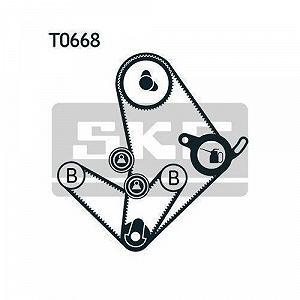 Комплект ременя ГРМ SKF VKMA 95010 для MITSUBISHI HYUNDAI KIA synthetic.ua - Фото 1