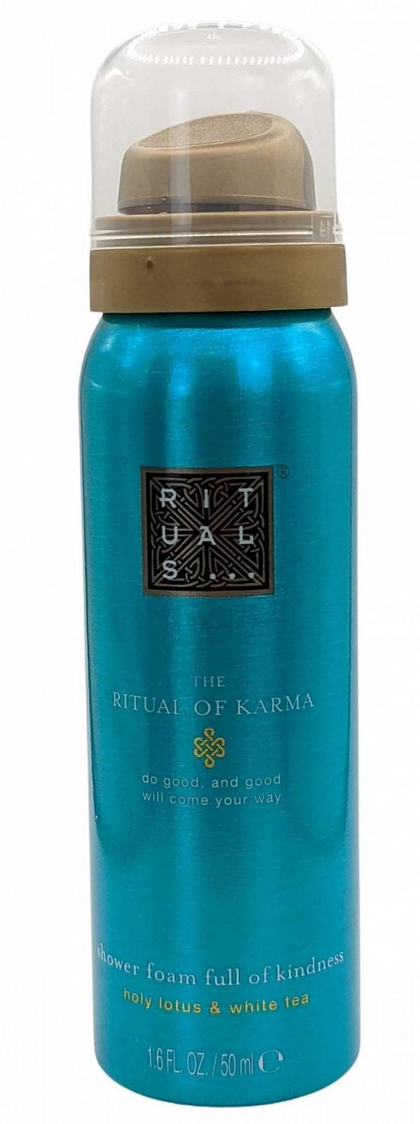 Гель-піна для душу RITUALS The Ritual of Karma 2 x 50 мл Summer Holy Lotus and White Tea Зволожувальний Охолоджувальний Тревел-формат, фото №2