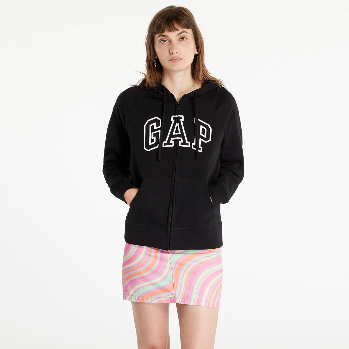 Світшот FULLZIP LOGO HOODIE 463503-02 GAP S, фото №2
