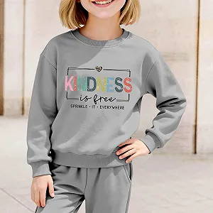 Світшот Generisch Модний для дівчинки synthetic.ua - Фото 1