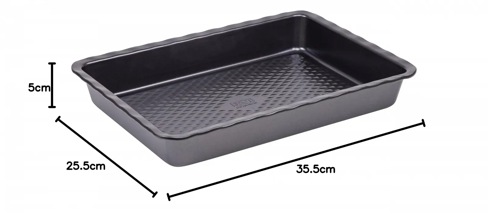 Форма для запекания RESTO Norma Прямоугольная Вуглеродистая сталь Антипригарная Чёрная, фото №9