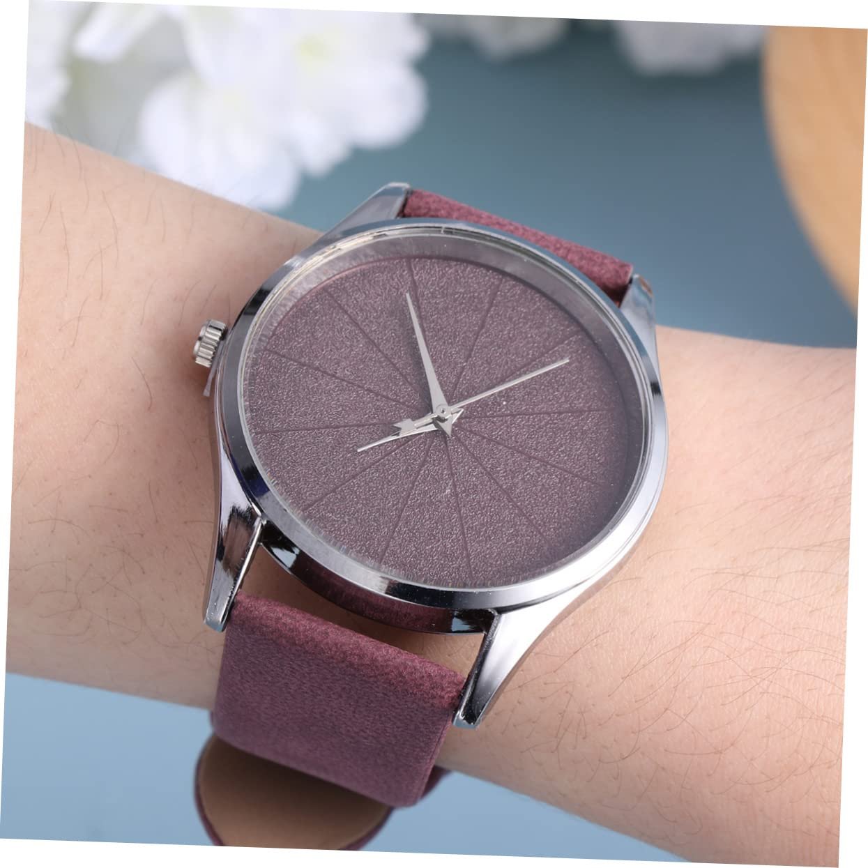 Кожаные часы LIFKOME Декоративные часы Современные наручные часы Мужские часы Простые часы для мужчин Кварцевые часы Подарочные часы Женские часы Механические часы Винтажные часы Черный, фото №5 Кожаные часы LIFKOME Декоративные часы Современные наручные часы Мужские часы Простые часы для мужчин Кварцевые часы Подарочные часы Женские часы Механические часы Винтажные часы Черный, фото №5