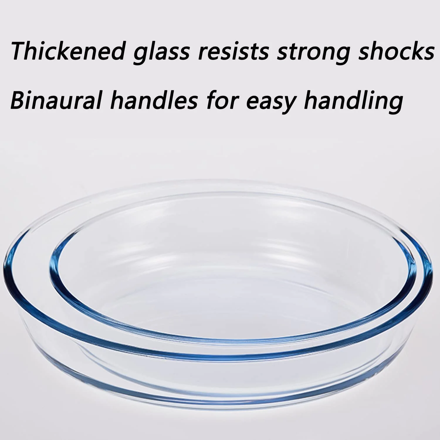 Форма для запікання овальна з кришкою Прозоре жаростійке боросилікатне скло, фото №6