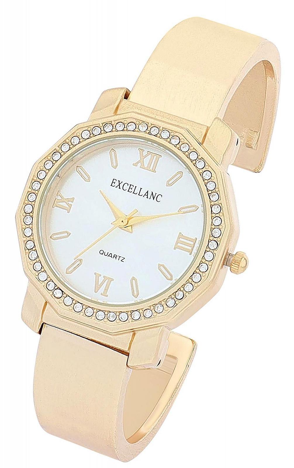 Женские часы-браслет Excellanc Металл, римские цифры, длина 15 см, кварцевые, фото №4
