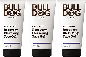 Гель для умывания Bulldog Skincare End Of Day Recovery Cleansing Gel для мужчин 125 мл (3 шт. в упаковке) - Фото 1