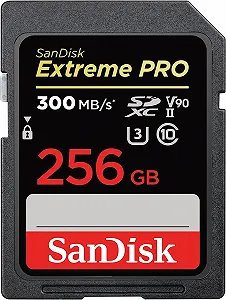 Купить Карта памяти SanDisk Extreme PRO SDHC UHS-II V90 256 GB 300 MB/s - Фото 1 Карта памяти SanDisk Extreme PRO SDHC UHS-II V90 256 GB 300 MB/s - Фото 1