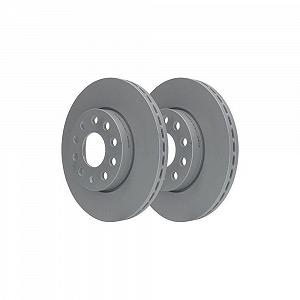 Гальмівний диск ATE 24.0124-0258.1 для SEAT SKODA VAG передній міст synthetic.ua - Фото 1