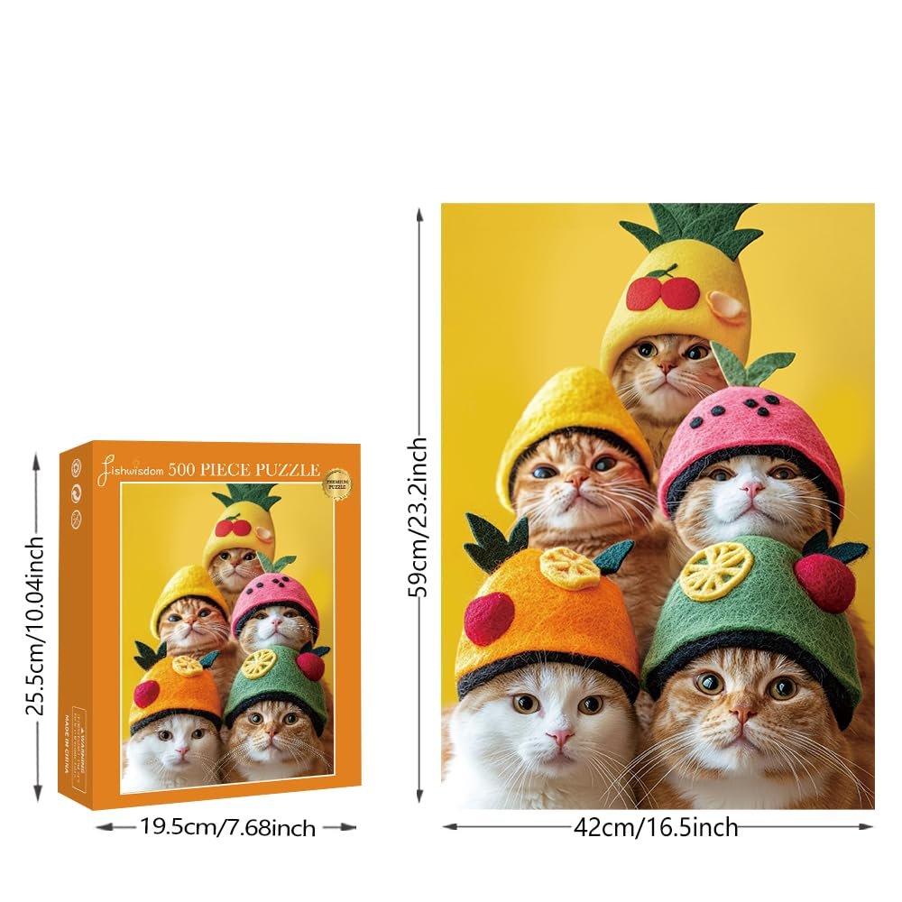 Пазл fishwisdom Cat Party 500 деталей 59 x 42 см, фото №6