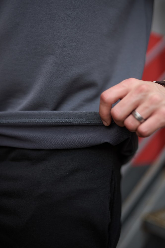 Футболка чоловіча Loud графітова, фото №5